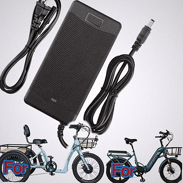 ⚡3A AC Adapter For EMOJO Bull Cargo Trike | Bobcat Pro Electric Bike Power