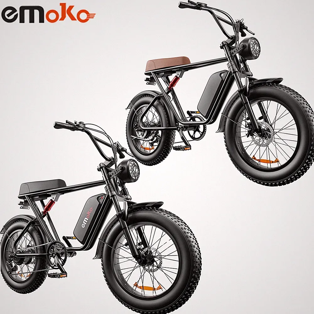 NEW EMOKO C91 20" Electric Bike 1000W 48V 20Ah Off Road Fat Tire Mountain E-Bike